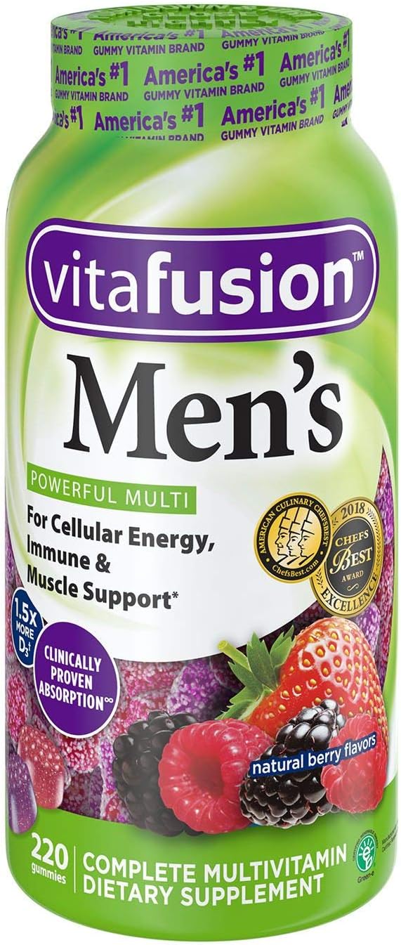 Vitafusion Men's Complete Multivitamin 220 Gummies - görsel 1