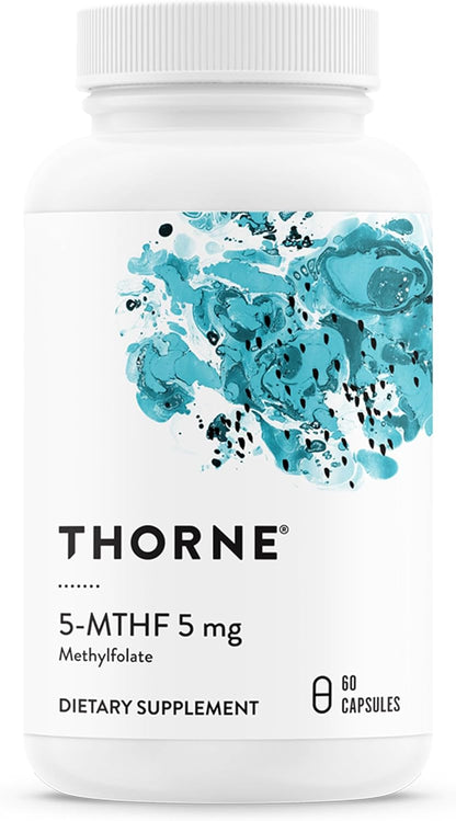 Thorne 5-MTHF - Methylfolate (Active B9 Folate) - 5 mg, 60 Capsules