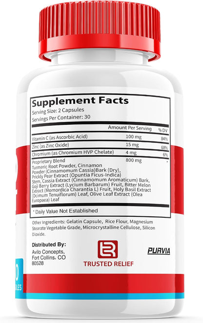 Trusted Relief Blood Support Pills – Advanced Formula (60 Capsules)