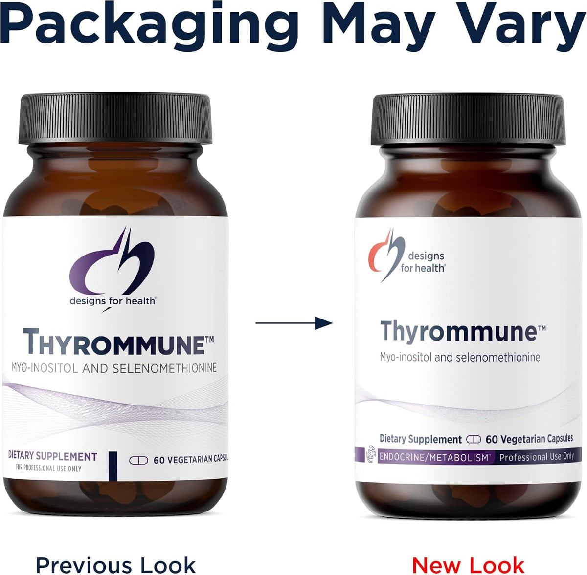 Designs for Health Thyrommune - Thyroid Support Supplement with Selenium (Selenomethionine) + Myo-Inositol - Vegan & Gluten-Free (60 Capsules) - görsel 4