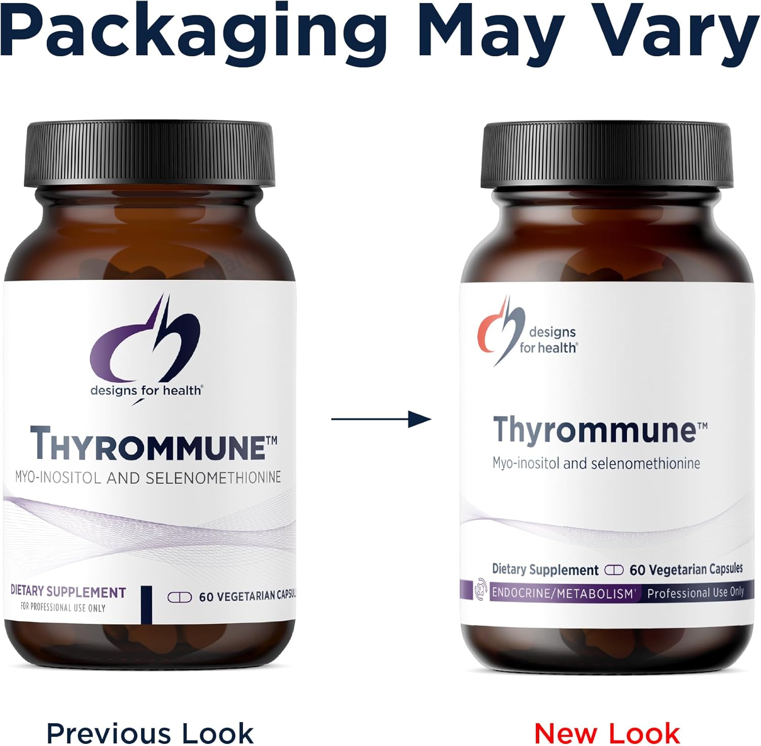Designs for Health Thyrommune - Thyroid Support Supplement with Selenium (Selenomethionine) + Myo-Inositol - Vegan & Gluten-Free (60 Capsules) - görsel 4