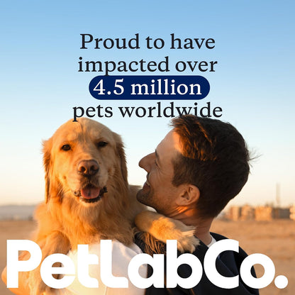 PetLab Co. Skin & Coat Chews for Dogs - Promotes Healthy Skin and Coat with Fatty Acids, Vitamins, and Apple Cider Vinegar
