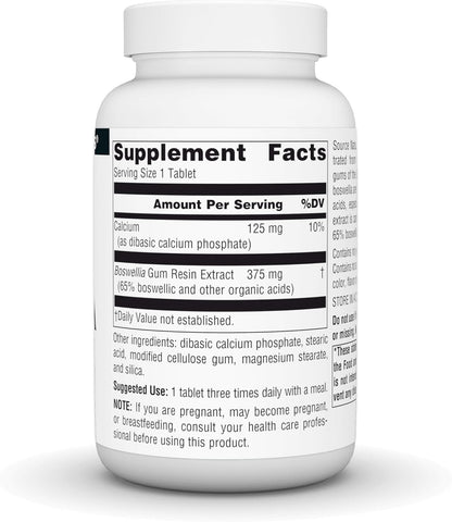 Source Naturals Boswellia Extract – 50 Tablets