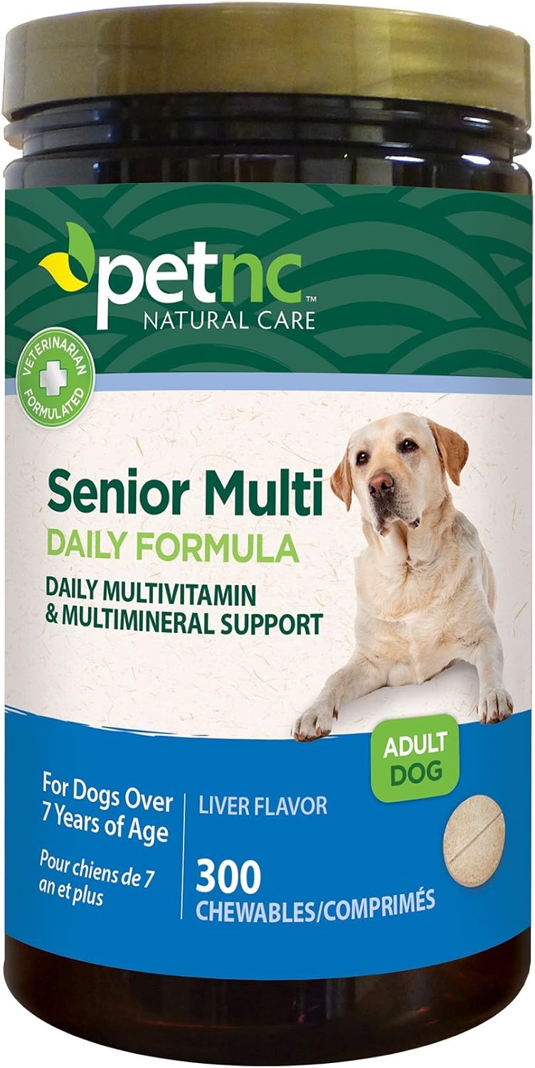 PetNC Adult Multi Chewables for Dogs (75 Tablets) - Daily Multivitamin with Liver Flavour - görsel 9