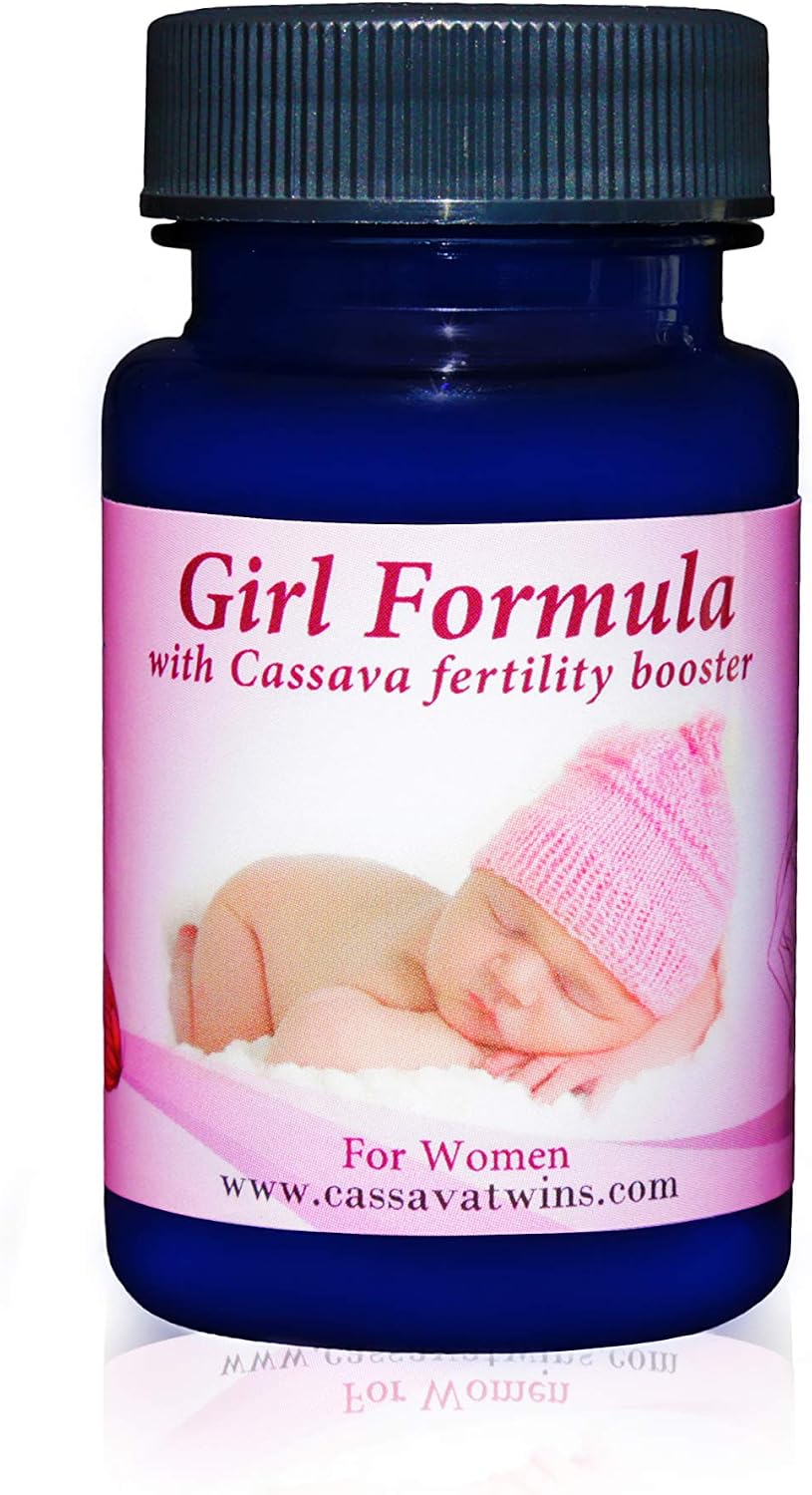 Baby Girl Formula for Women with Cassava – All-natural formula with Cassava booster to support your fertility – Image 1