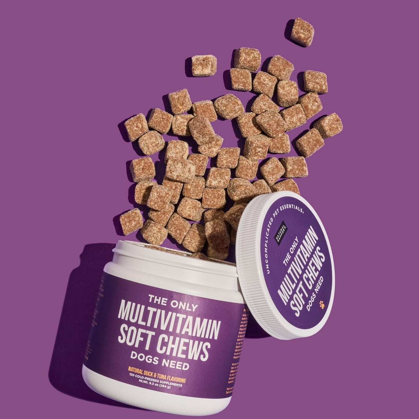 Natural Rapport Dog Multivitamin Soft Chews - 120 Chews - görsel 2
