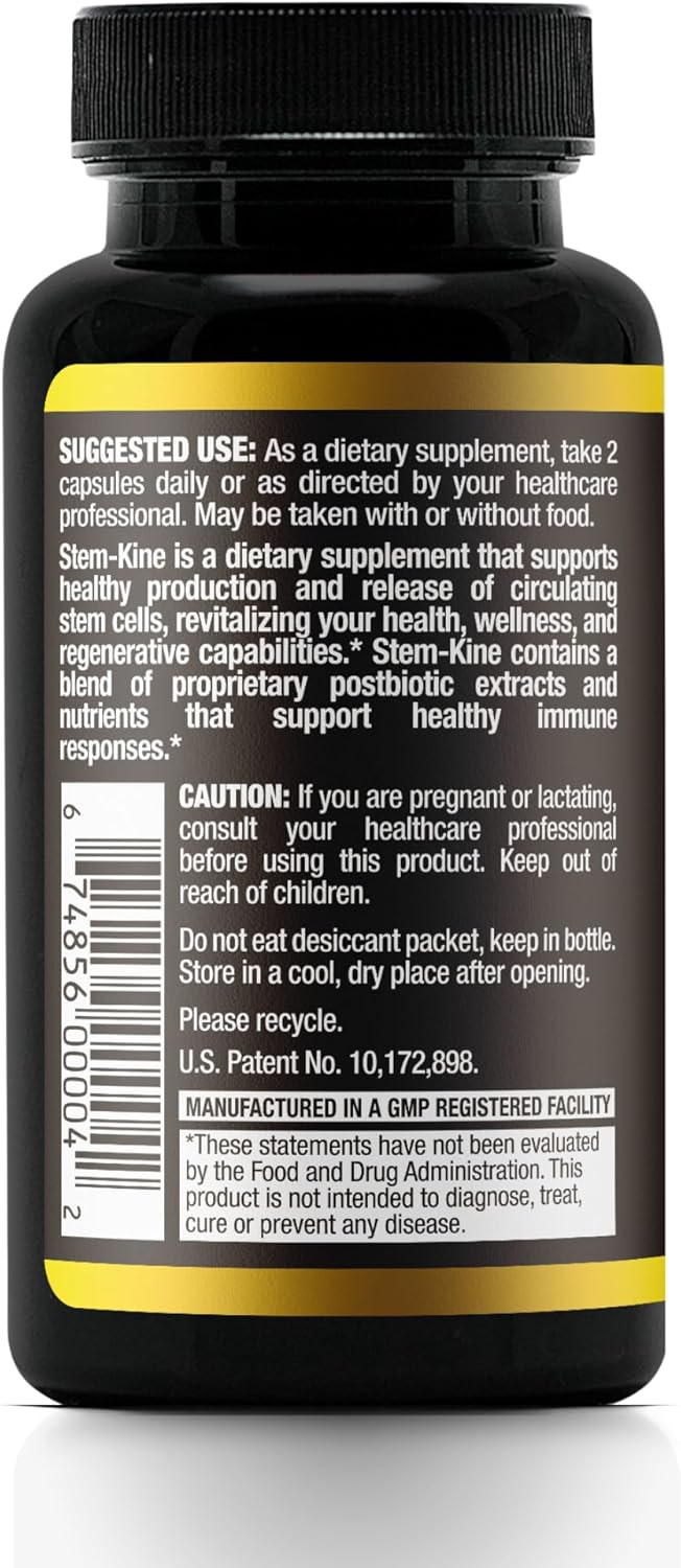 Stem-Kine Stem Cell Support Supplement – 60 Capsules - görsel 2