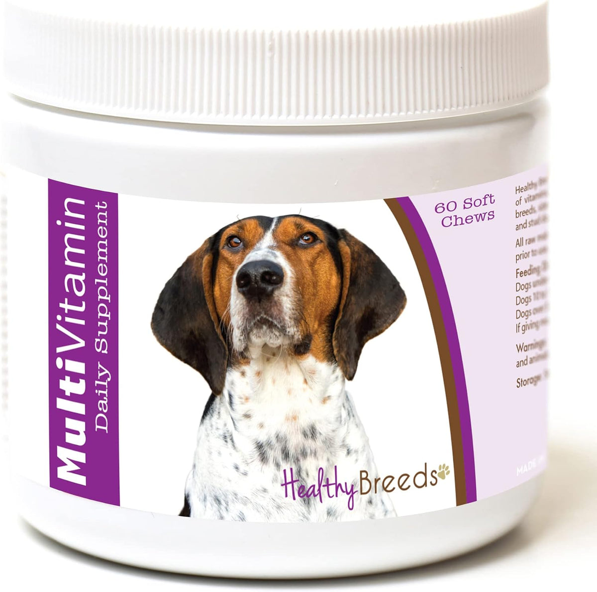 Healthy Breeds Treeing Walker Coonhound Multivitamin Soft Chews 60 Count - görsel 1