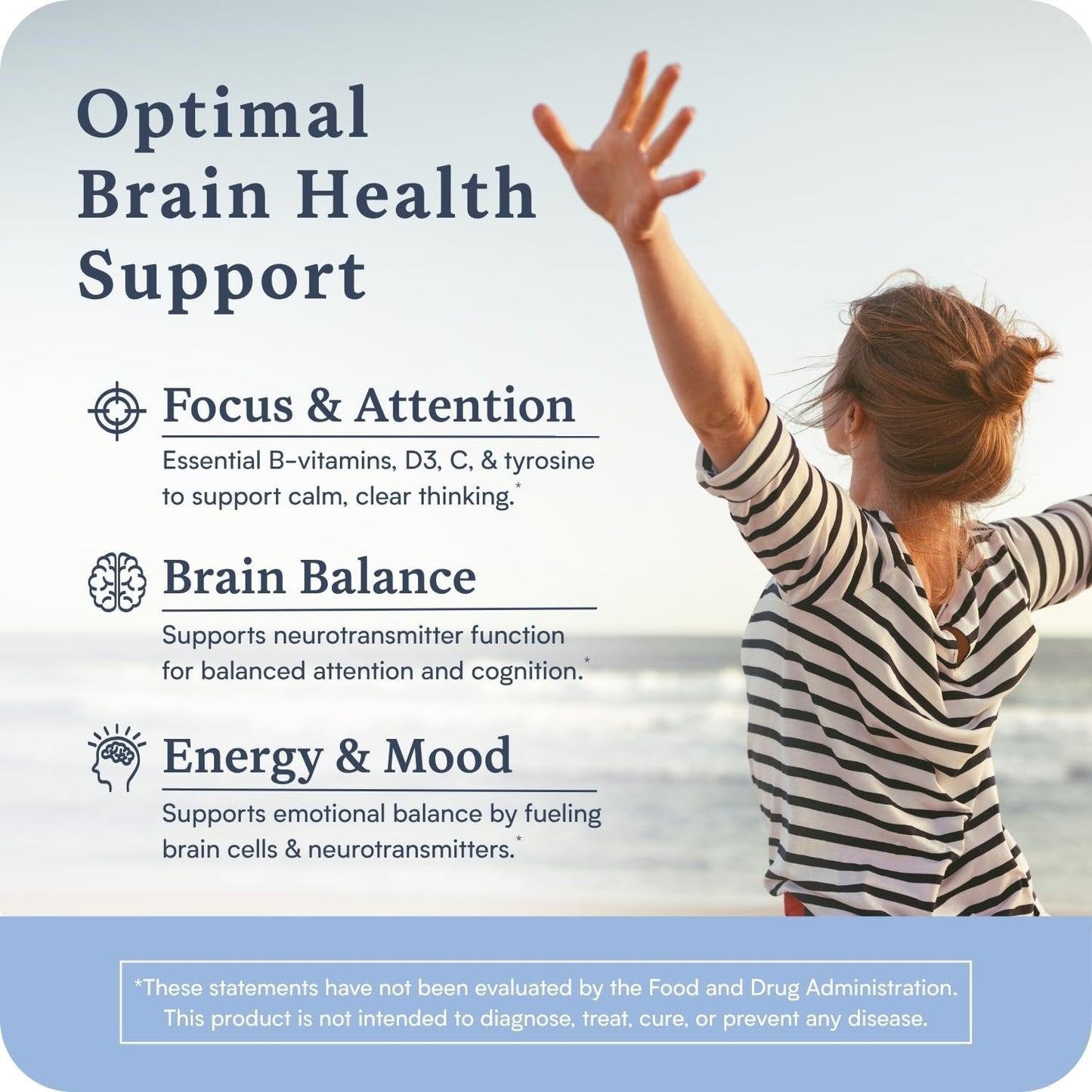 Accentrate Neuro 110 Complete Vitamin B Complex - Methylated Multivitamin with L-Methylfolate, Methylcobalamin and P5P - 30 Tablets - görsel 2