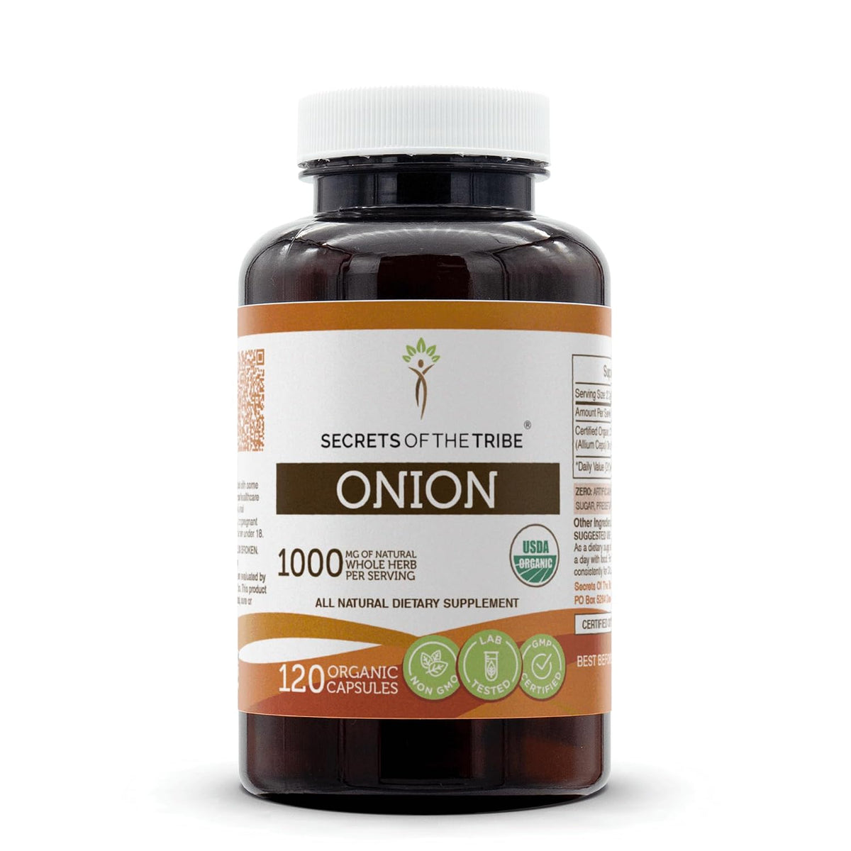 Secrets of the Tribe Organic Onion 60 Capsules - görsel 7