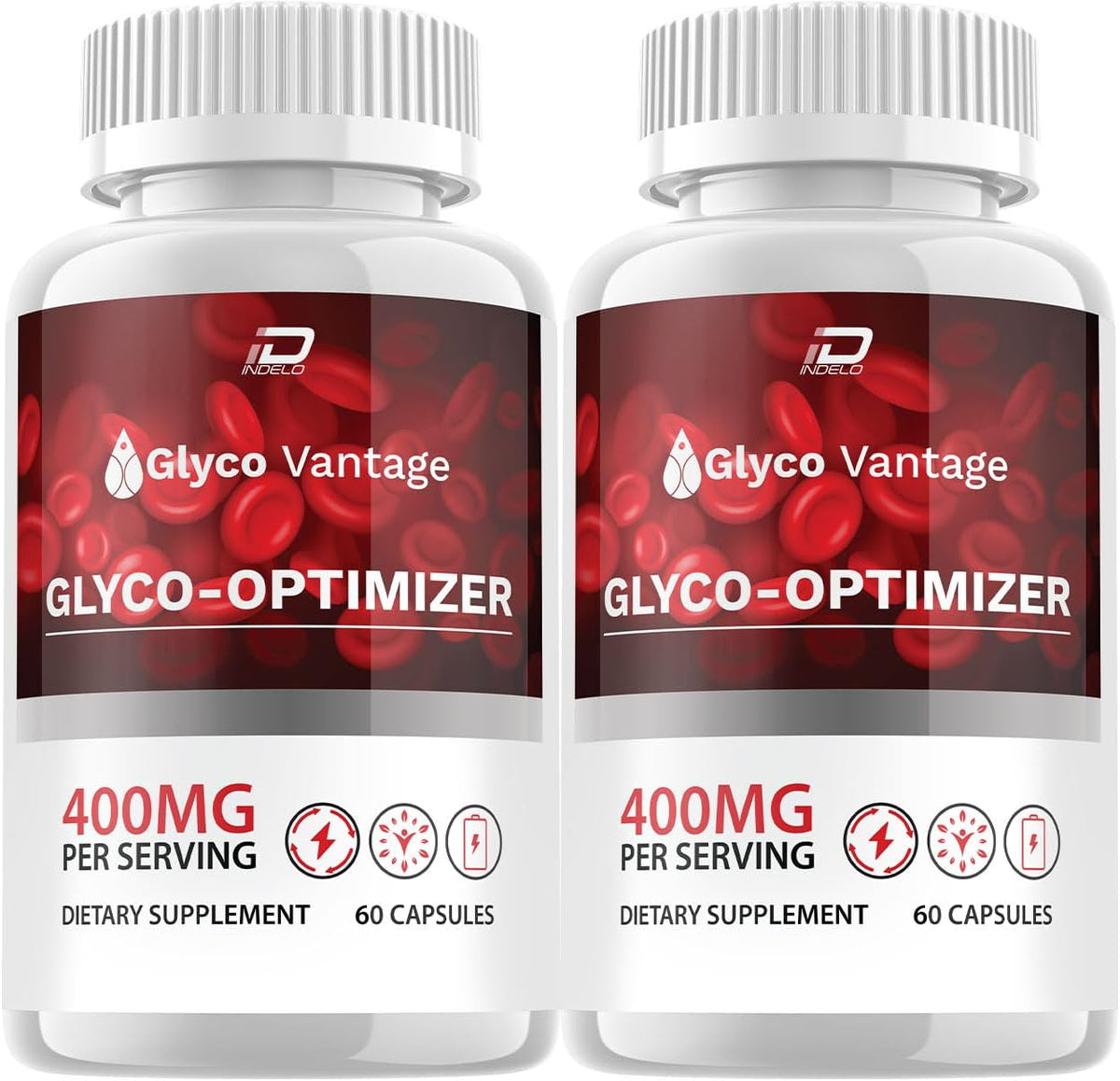 Glyco Vantage Capsules – Advanced Supplement (2 Pack, 120 Capsules) - görsel 1