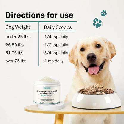 Quick Stop Bleeding for Dogs - Natural Yunnan Sanqi Powder (60g)