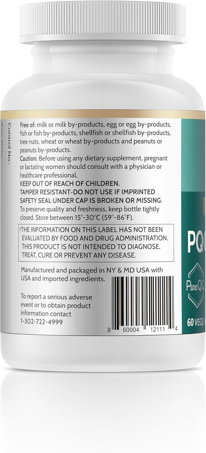 ESTHELIV PQQ with Phosphatidylserine 60 VegeCaps