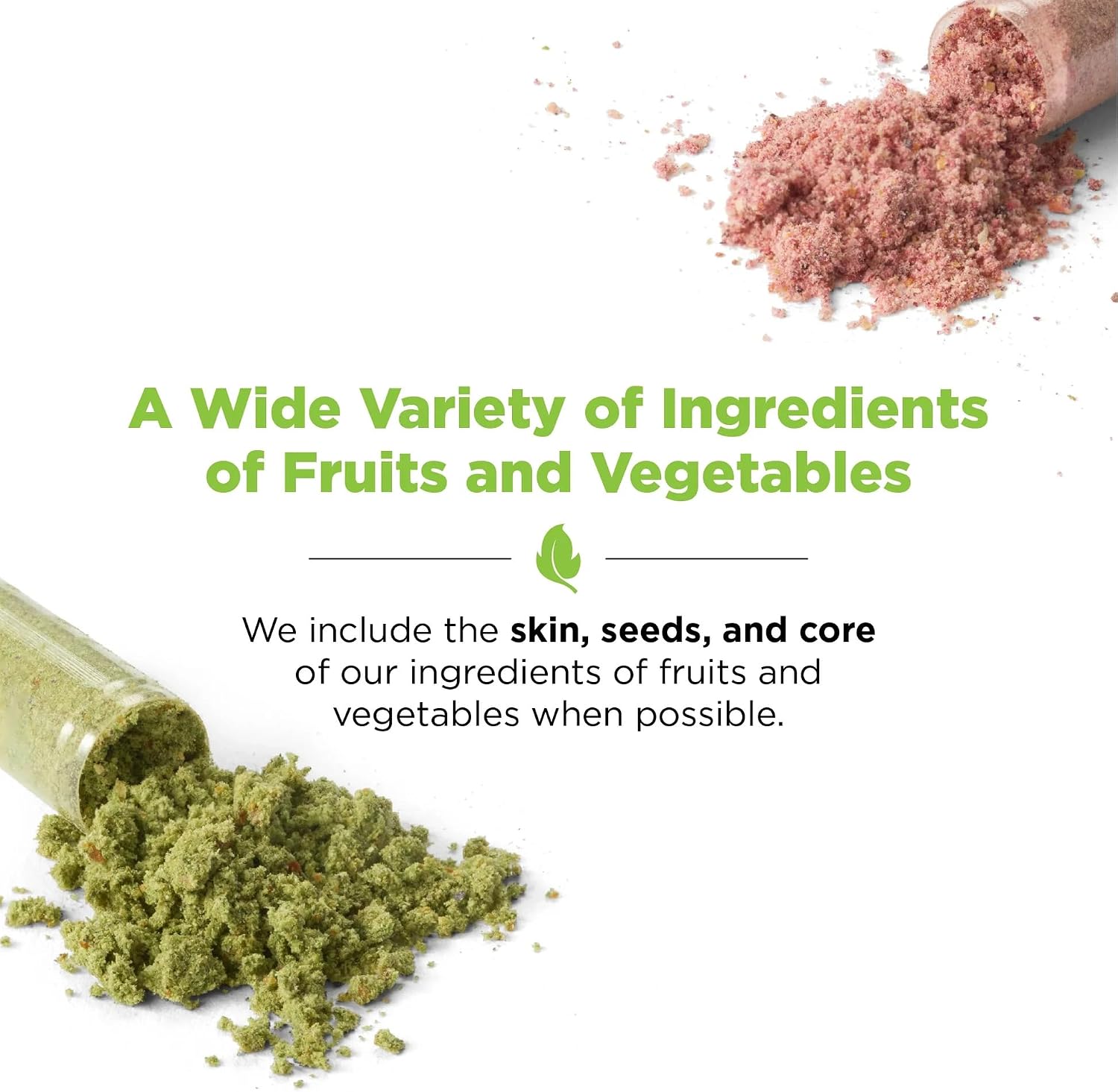 Balance of Nature Whole Health System: Whole Food Fruits, Vegetables & Fibre Supplements (30 Servings Each) - görsel 3