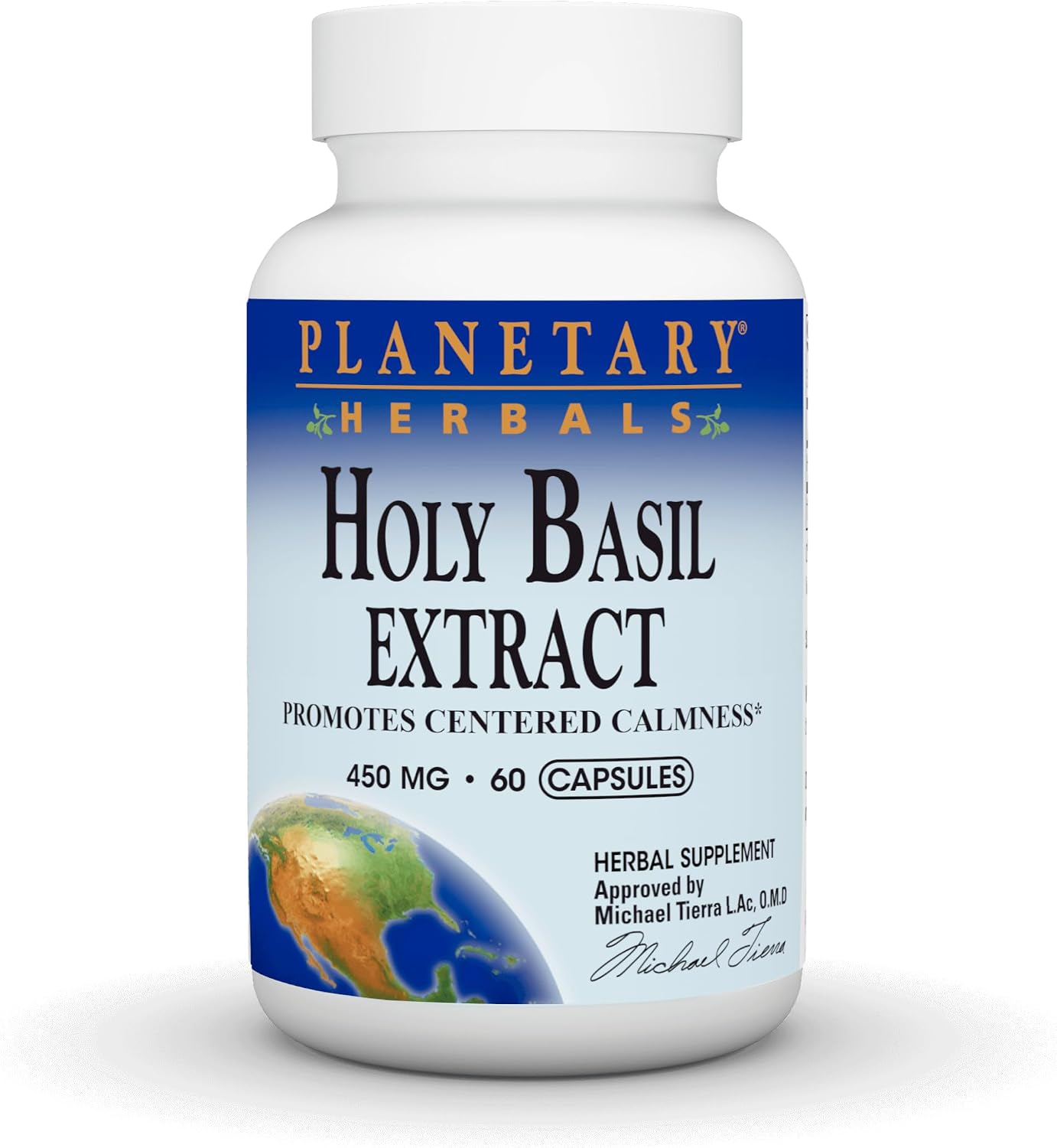 Planetary Herbals Holy Basil Capsules (60 Count) - görsel 1