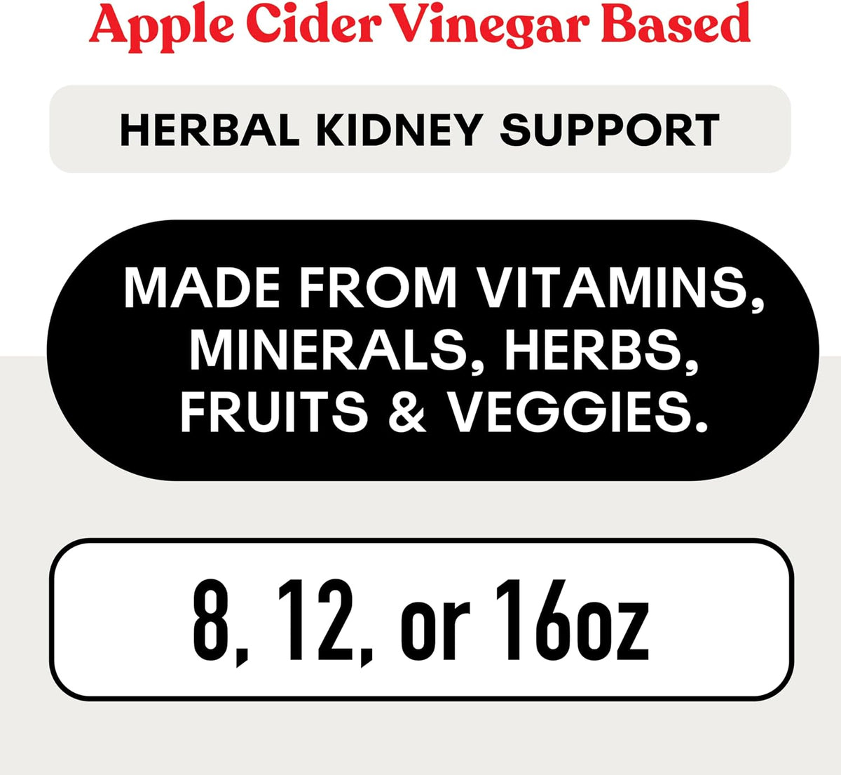 Complete Natural Products Kidney Complete - 16 fl oz (473 ml) Liquid Kidney Support Supplement with Apple Cider Vinegar, Lemon and Organic Chanca Piedra - görsel 5