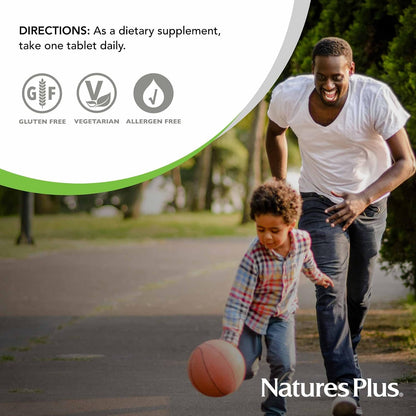 NaturesPlus Vitamin B1 300 mg – 90 Sustained Release Tablets – Thiamine Supplement