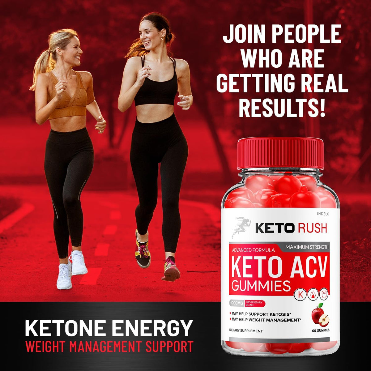 Keto Rush ACV Gummies (3-Pack) – Advanced Keto Plus Apple Cider Vinegar Supplement, 1000mg, 180 Gummies - görsel 4