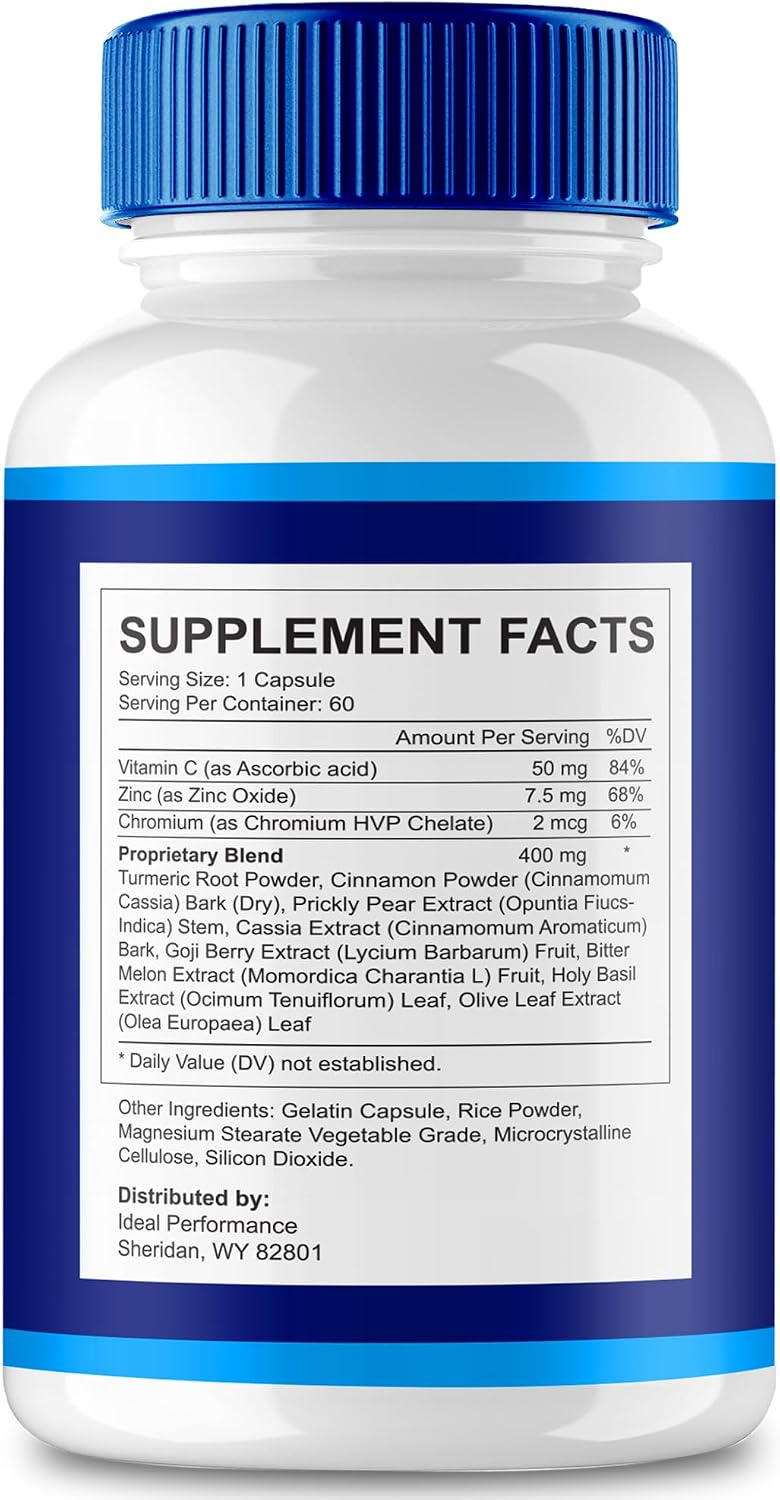 Insupure Capsules – Maximum Strength All-Natural Support Supplement (5 Pack) - görsel 2