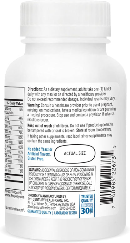 21st Century Sentry Men Multivitamin, 120 Tablets