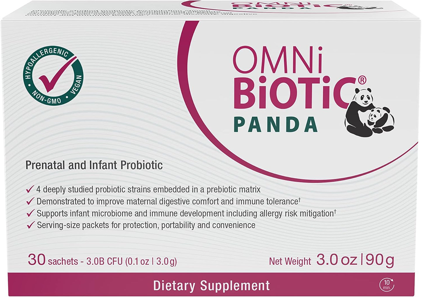 OMNi BiOTiC Panda – Prenatal and Infant Probiotic - görsel 2