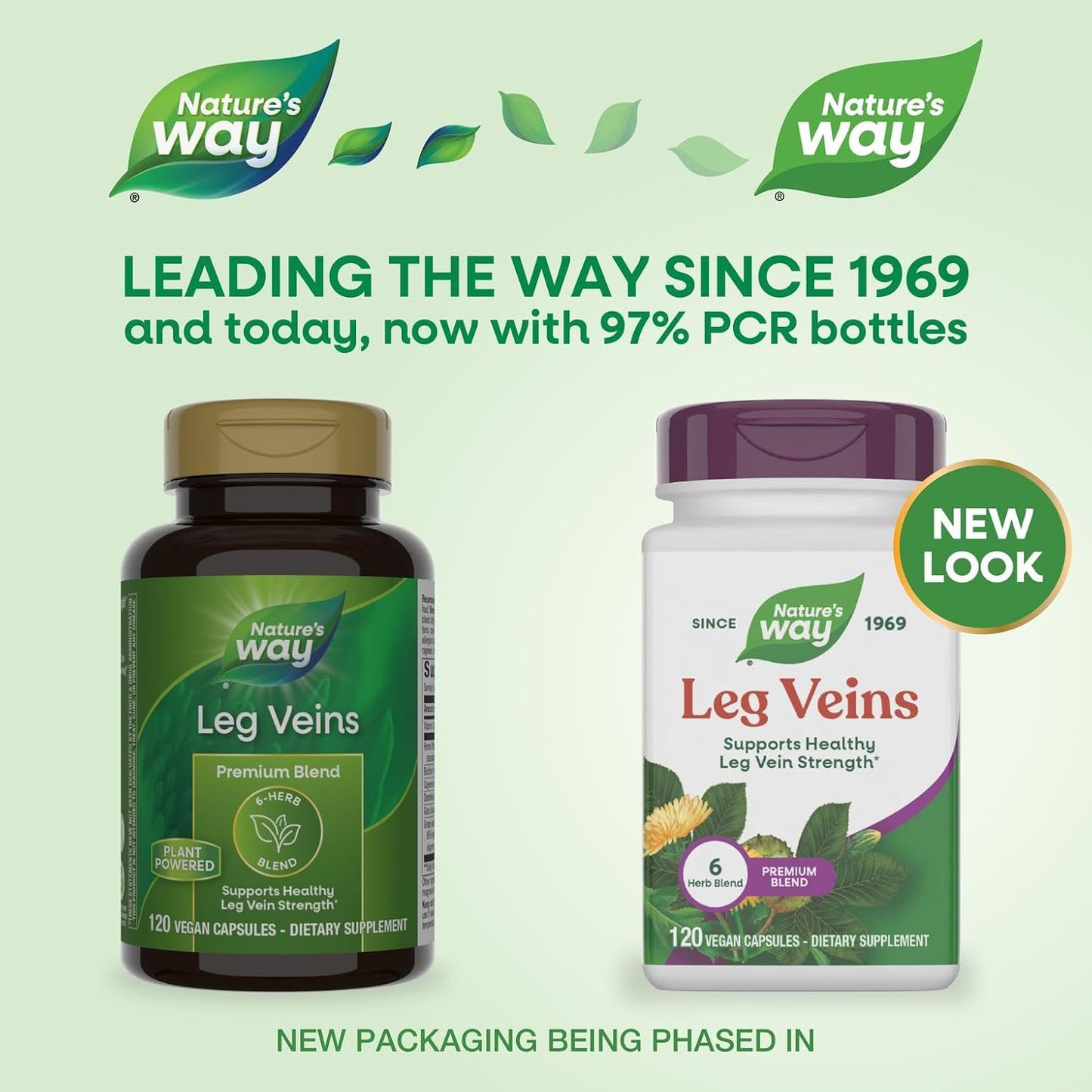 Nature's Way Leg Veins Premium Blend - 120 Capsules - görsel 3
