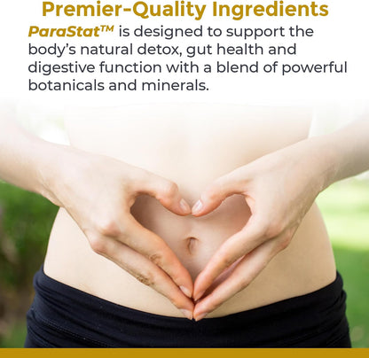 Premier Research Labs ParaStat – Intestinal Cleanse, Natural Gut Cleanse for Women and Men – 90 Capsules (30-Day Supply)