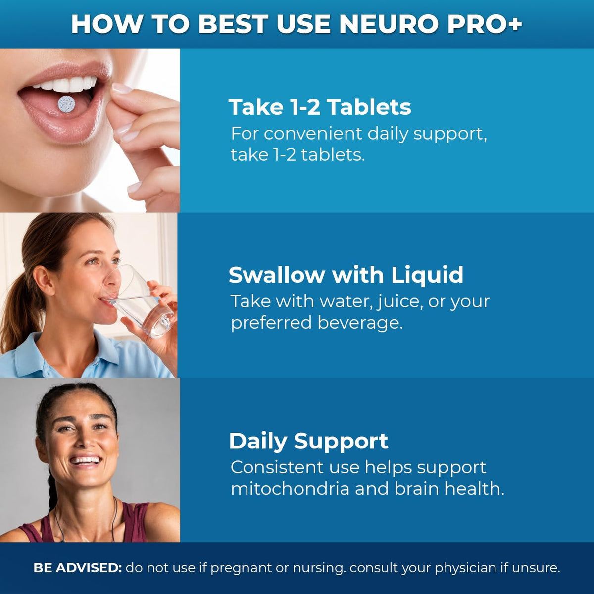 Best 365 Labs NeuroPro+ | Methylene Blue & Vitamin C Complex | Supports Mitochondrial Energy & Mental Clarity | 60 Tablets - görsel 7