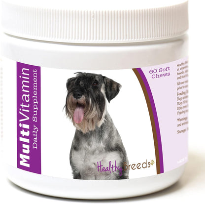 Healthy Breeds Standard Schnauzer Multivitamin Soft Chews 60 Count