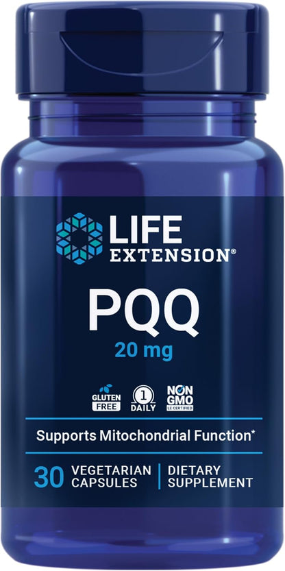 Life Extension PQQ, 20 mg, 30 Capsules