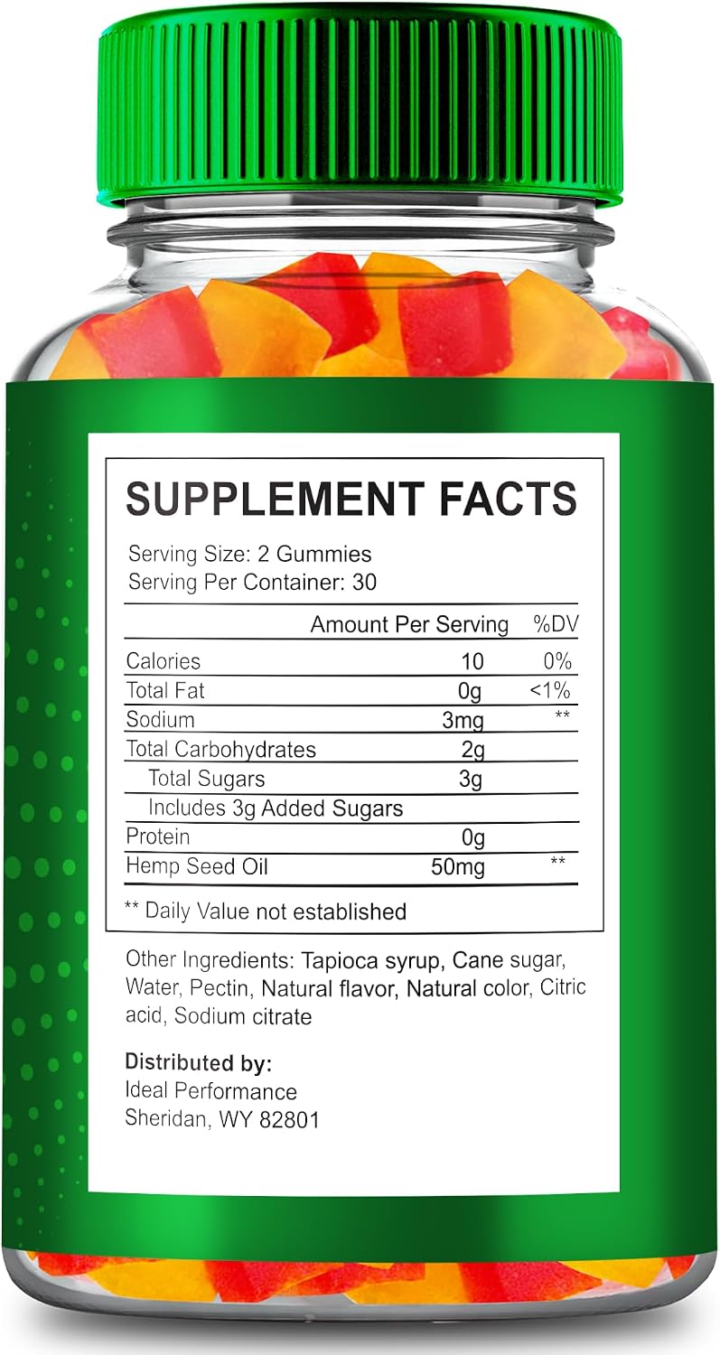 GreenVow Hemp Gummies – Official GreenVow Supplement, Maximum Strength, All Natural Support (60 Gummies) - görsel 2