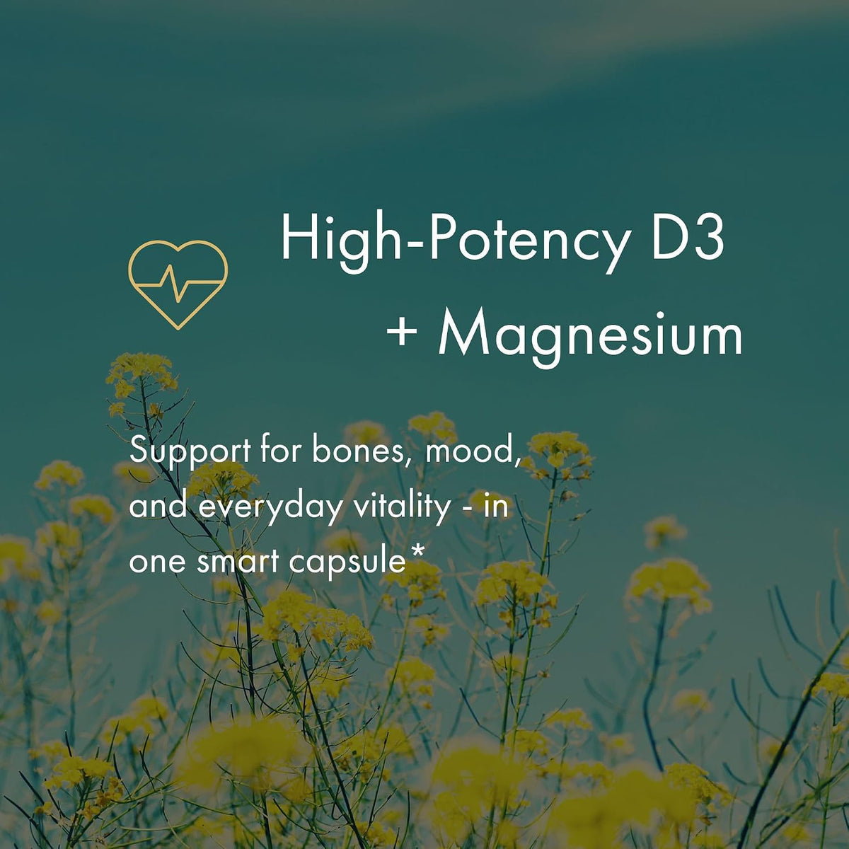 NAOMI Activated Vitamin D3 5000 IU + Magnesium 250mg - Supports Bone Strength, Immune Health and Muscle Relaxation - görsel 3