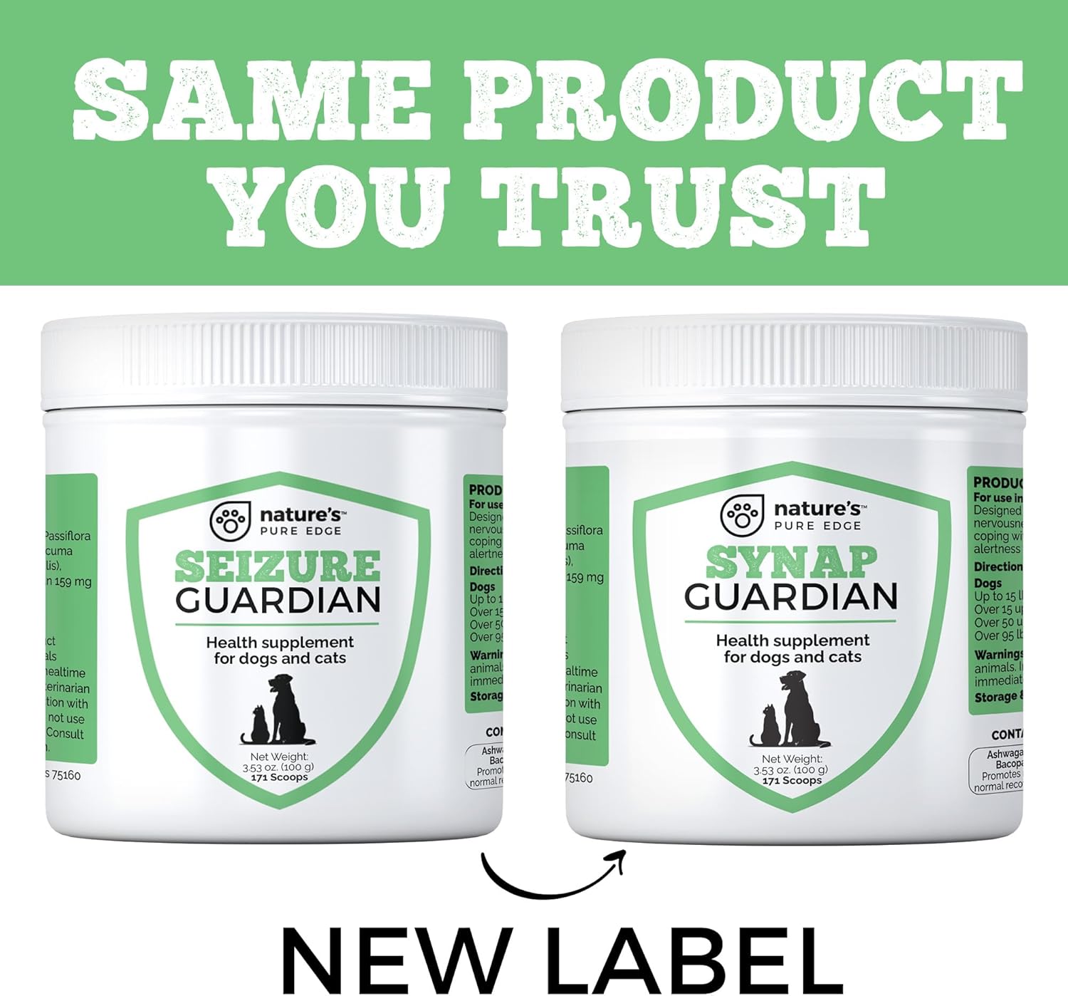 Synap Guardian - Nervous System Support & Calming Care for Dogs (100g) - görsel 2