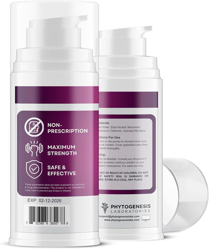 Phytogenesis Pregnenolone 30 Topical Gel (30 mg per pump) – Hormone and Mood Support