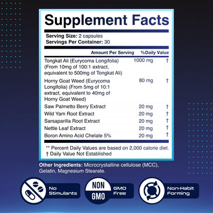 HeroUP – Plant-Based Capsules with Vitamin C – 60 Capsules (6-Month Supply)