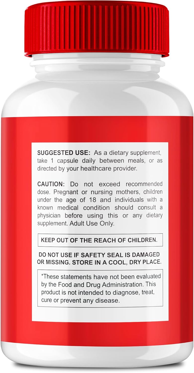 Gluvafit Advanced Blood Formula Capsules – Maximum Strength, All-Natural (5 Pack) - görsel 3