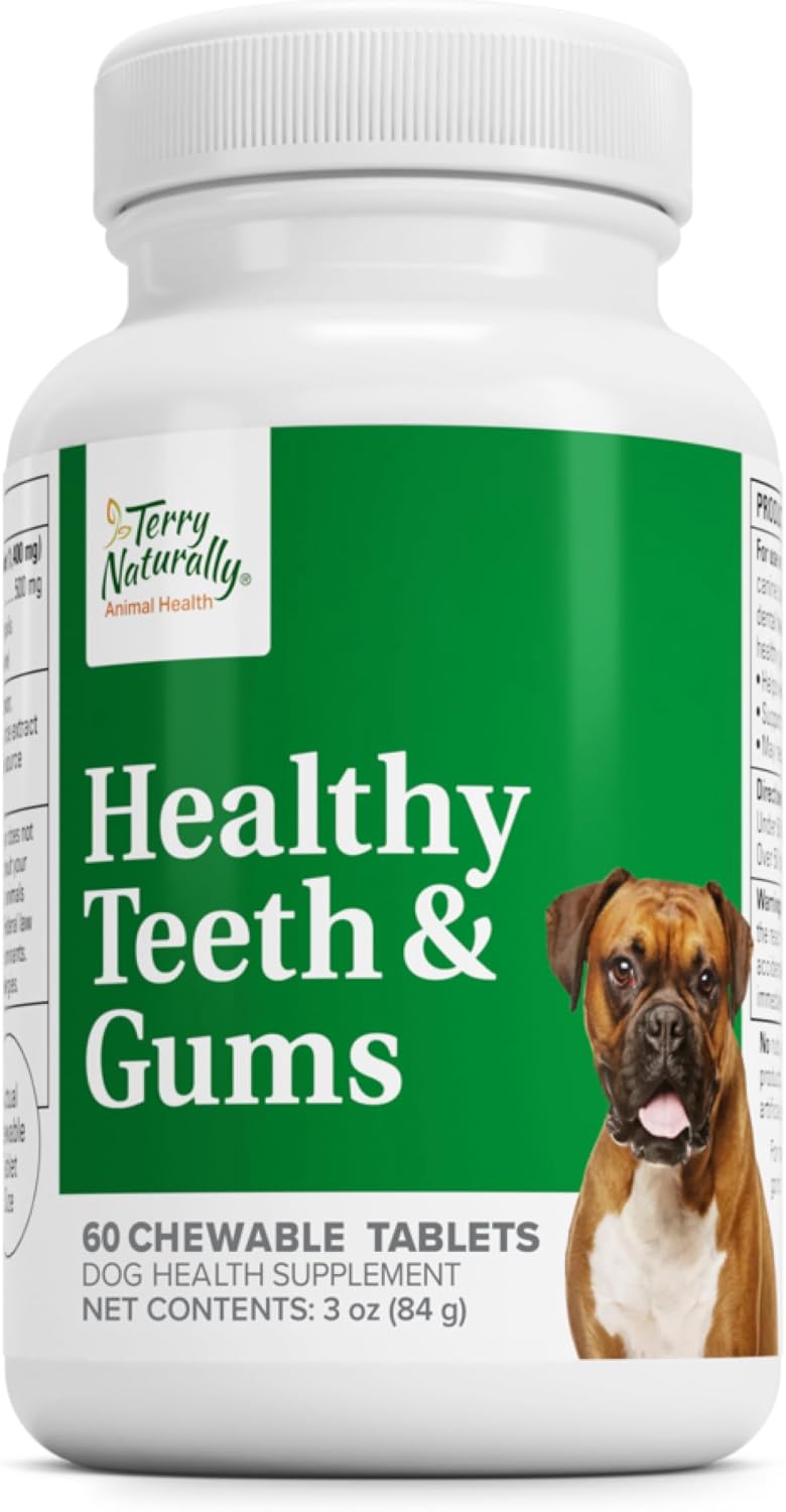 EuroPharma (Terry Naturally) Healthy Teeth & Gums 60 Chewable - görsel 1