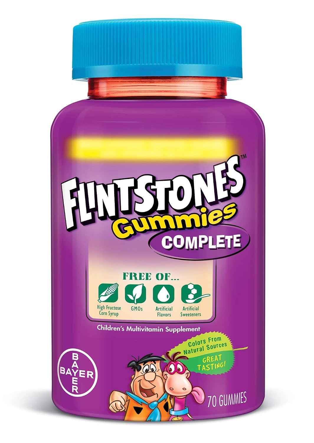 Flintstones Gummies, 70 Count - görsel 1