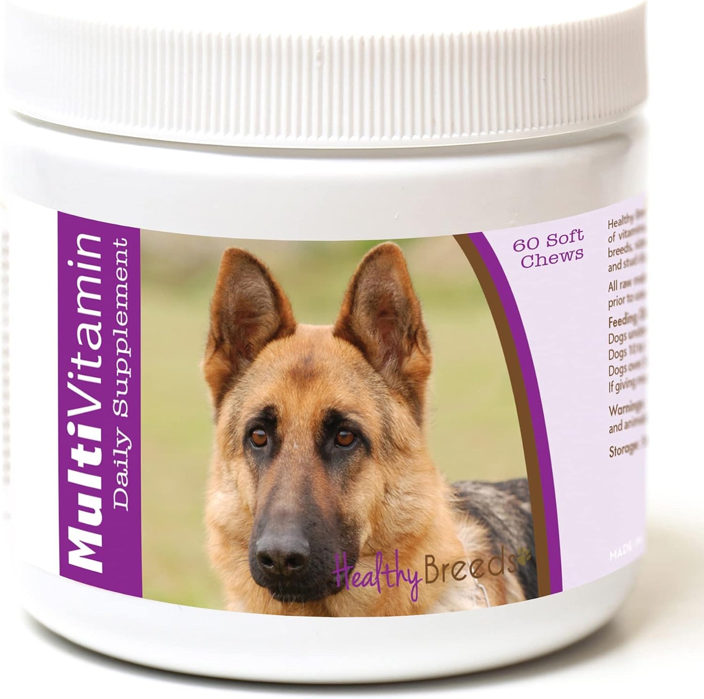 Healthy Breeds German Shepherd Multivitamin Soft Chews – 60 Chews - görsel 1