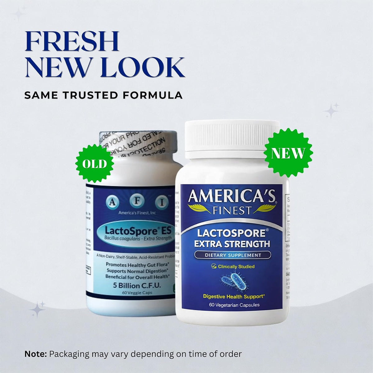 AFI LactoSpore® ES Spore Probiotic | 5 Billion CFU | Digestive, Immune & Vaginal Health Support | 60 Capsules - görsel 3