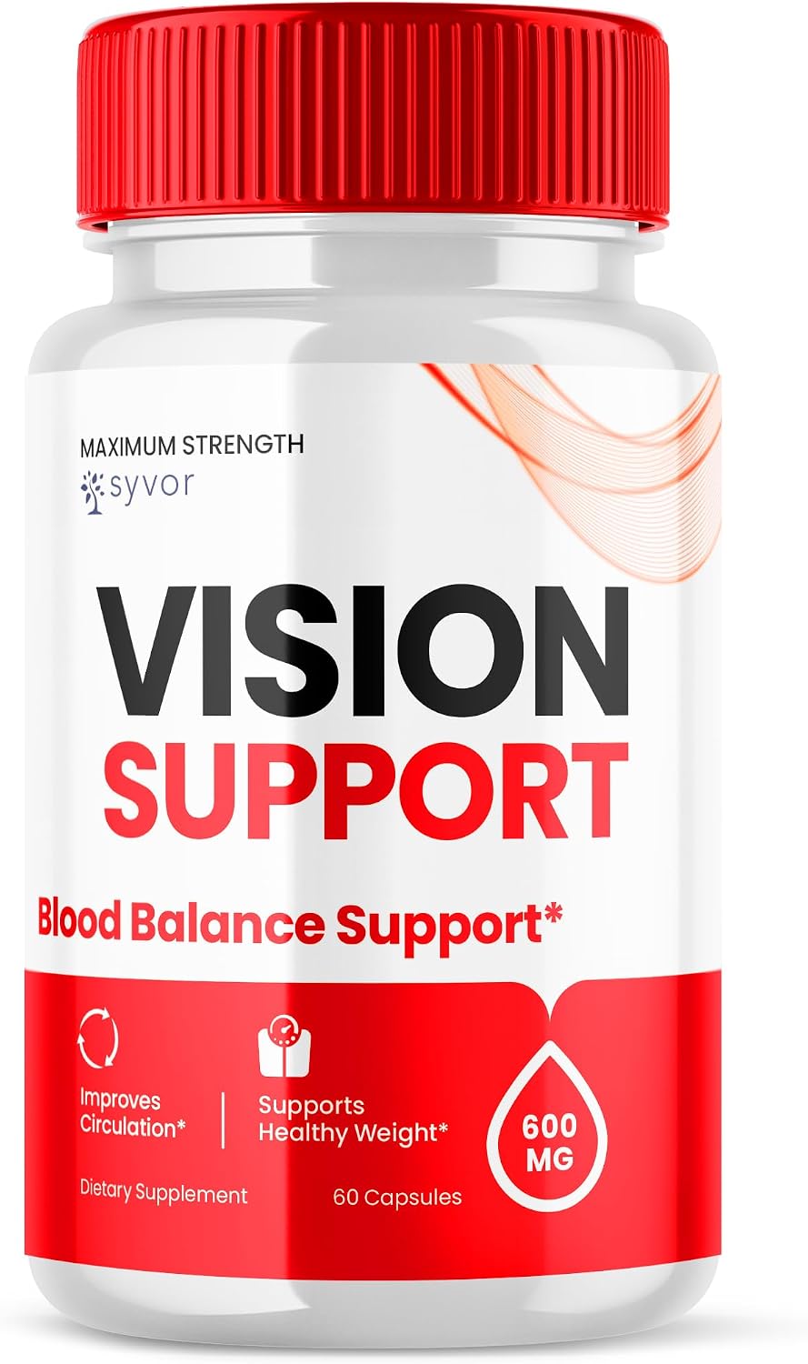 Vision Support Capsules - Maximum Strength Vision Support Capsules All Natural Formula Daily Vitamin Supplement - Vision Support Healthy Sugar Formula Advanced Healthy Eyes Capsules (60 Capsules) - görsel 1