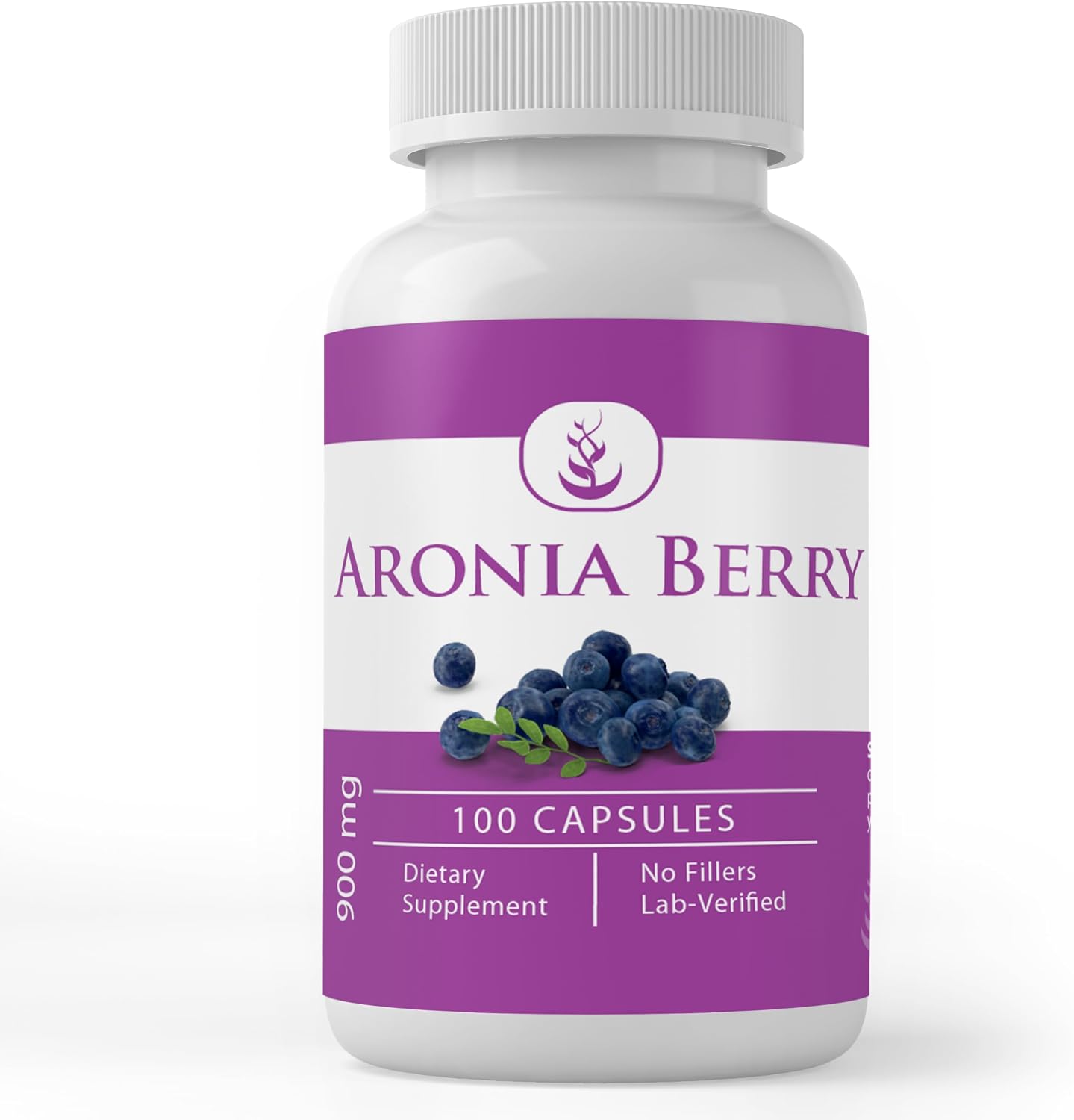 PURE ORIGINAL INGREDIENTS Aronia Berry, 100 Capsules - Chokeberry Extract, Always Pure, No Additives - görsel 1