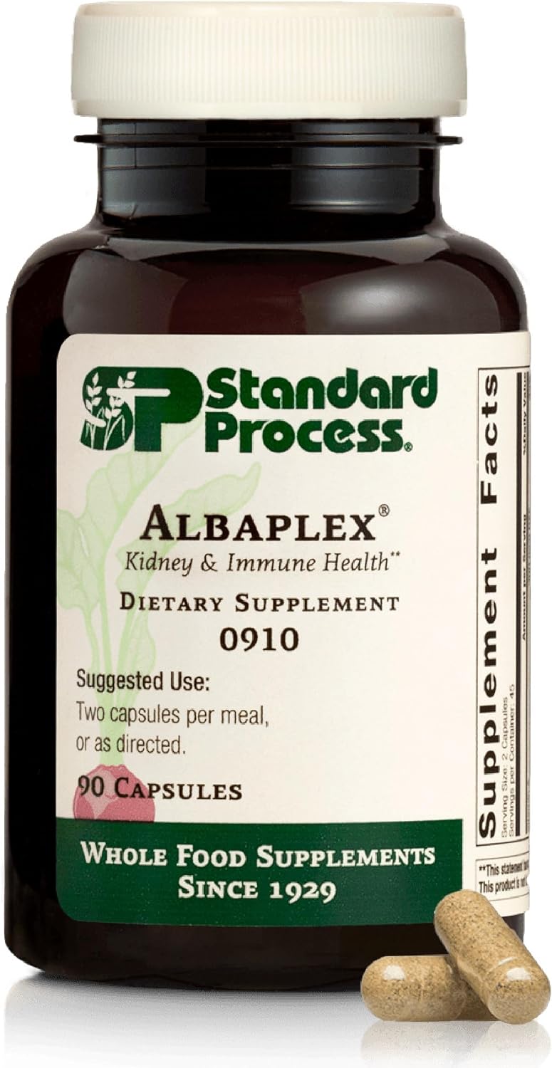 Standard Process Albaplex Liver & Immune Health Dietary Supplement – Non-Dairy – 150 Capsules - görsel 8