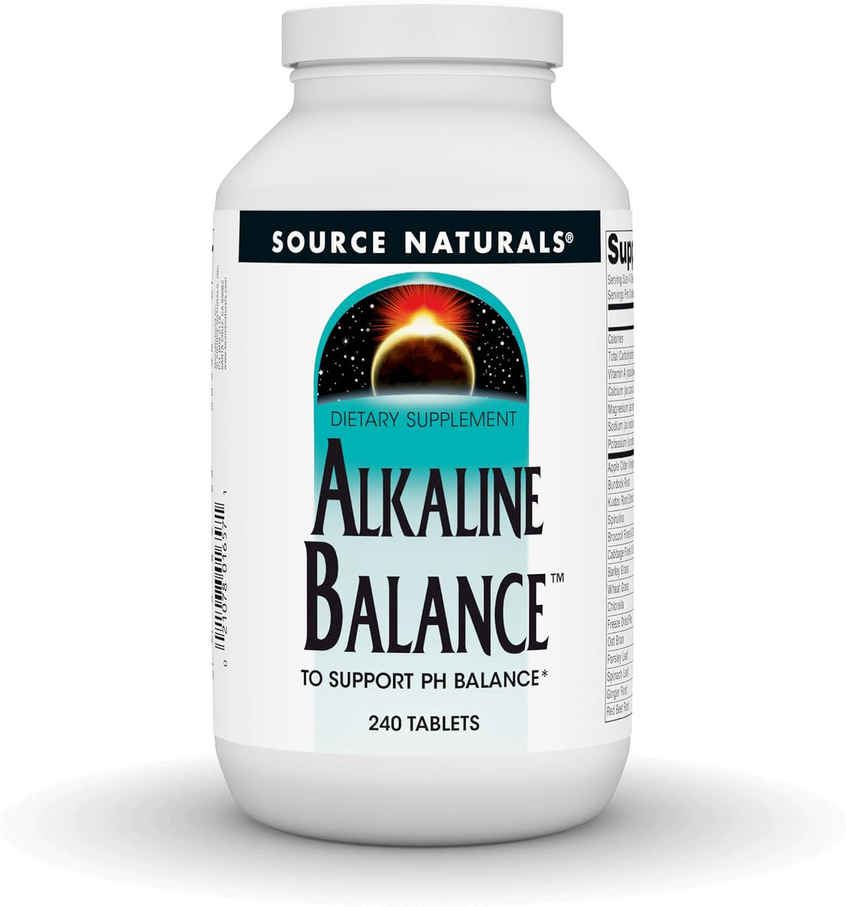 Source Naturals Alkaline Balance – pH Support Food Supplement, 120 Tablets - görsel 6