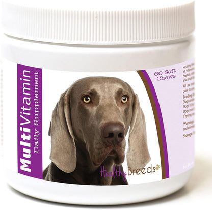 Healthy Breeds Weimaraner Multivitamin Soft Chews (60 Count)