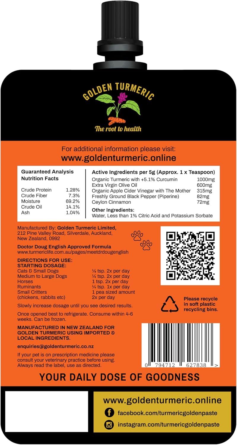 Turmeric Golden Paste for Pets 200g - görsel 2
