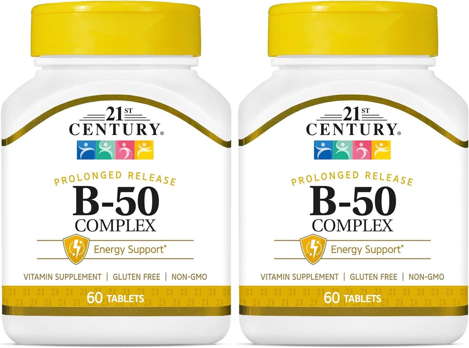 21st Century B-50 Complex Prolonged Release Tablets, 60 Tablets (Pack of 2) - görsel 5
