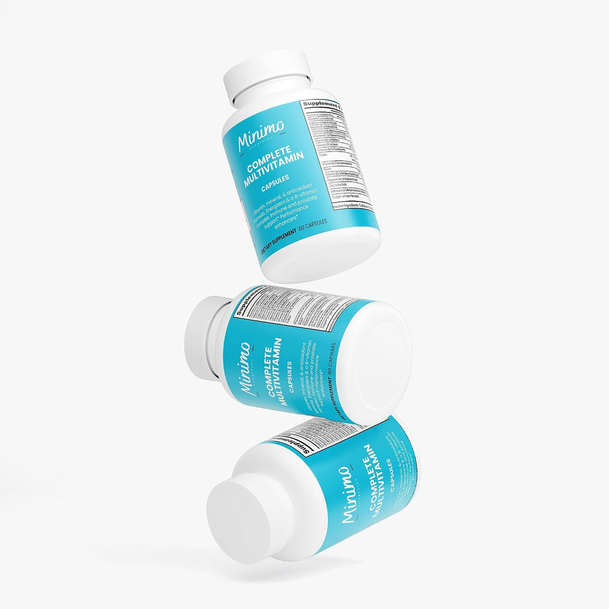Minimo Nutrition Complete Multivitamin + Immunity Boost - 60 Capsules (30 Servings) - görsel 5