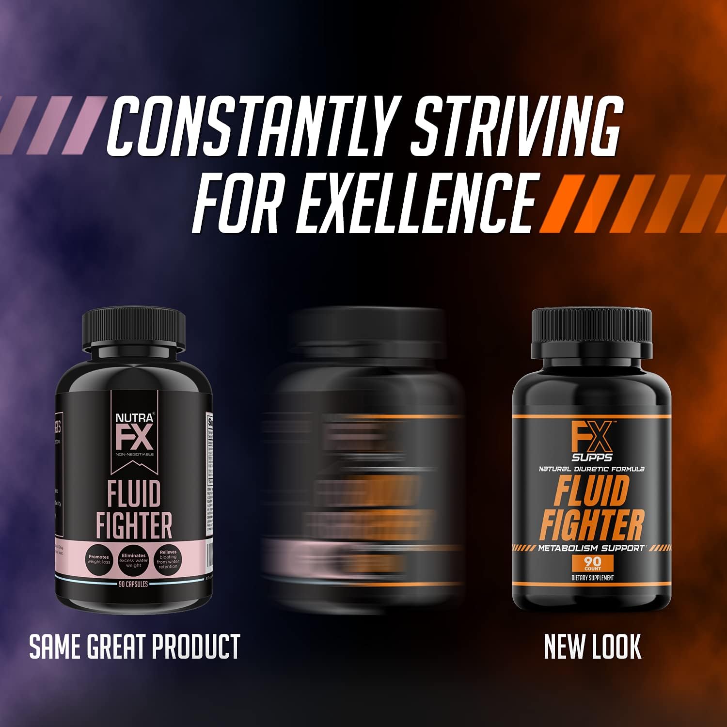 FXSUPPS Fluid Fighter – Herbal Supplement with Potassium & Vitamin B6, 90 Capsules - görsel 6