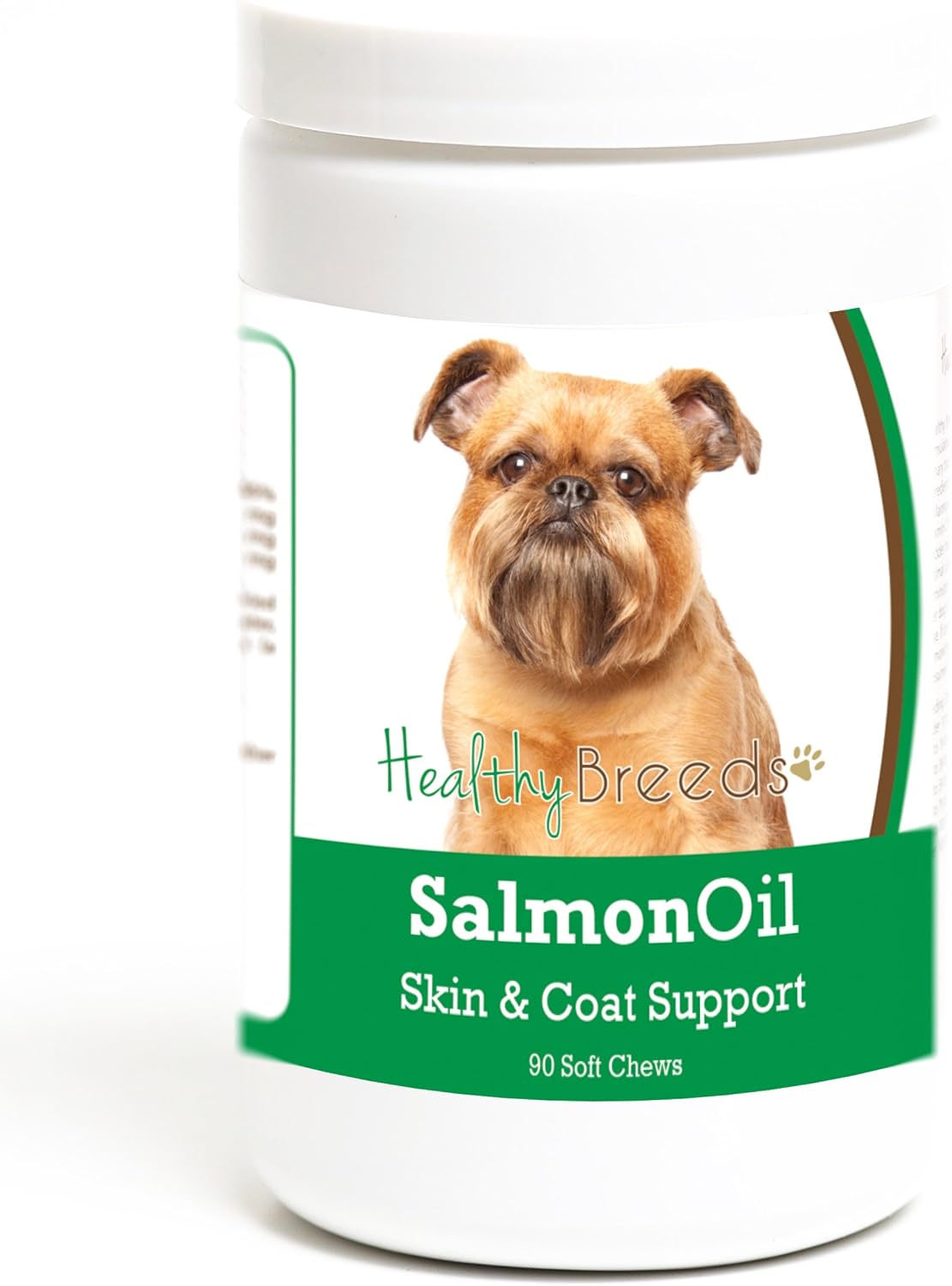 Healthy Breeds Brussels Griffon Salmon Oil Soft Chews 90 Count - görsel 1